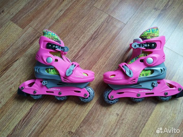 Роликовые коньки детские раздвижные