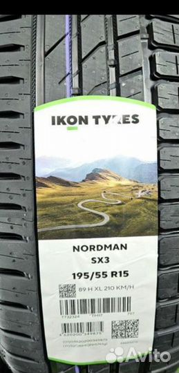 Ikon Tyres Nordman SX3 195/55 R15