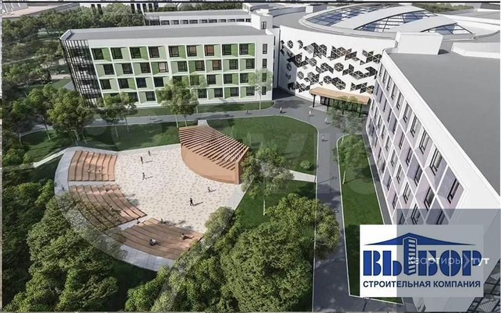 Квартира-студия, 28,4 м², 4/21 эт.