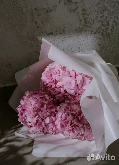 Букет цветов Гортензия