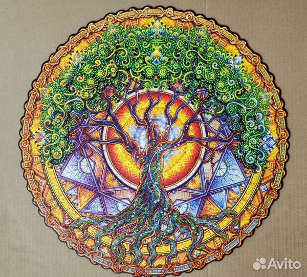 Сборка пазлов на дому