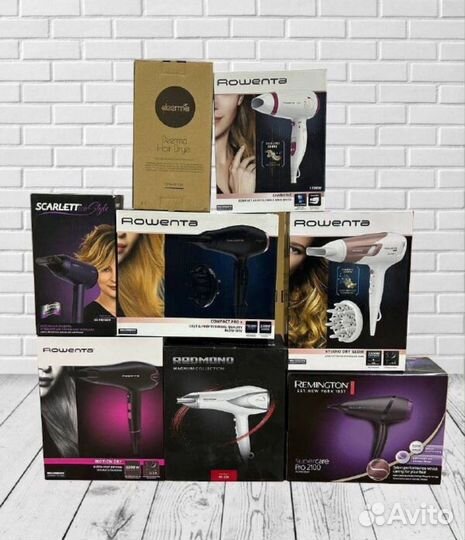 Фены-Rowenta, Remington, Redmond, Scarlett, Deerma