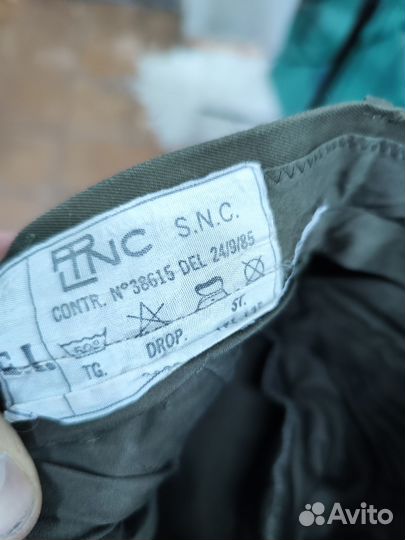 Брюки армии Италии 48