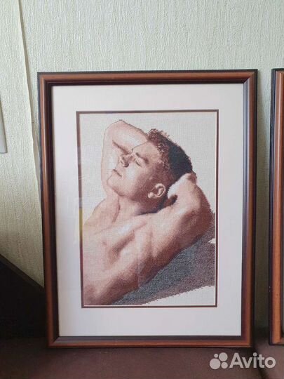 Картина вышитая крестом