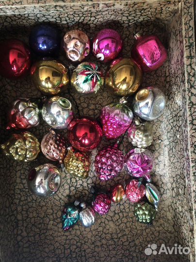 Елочные игрушки СССР