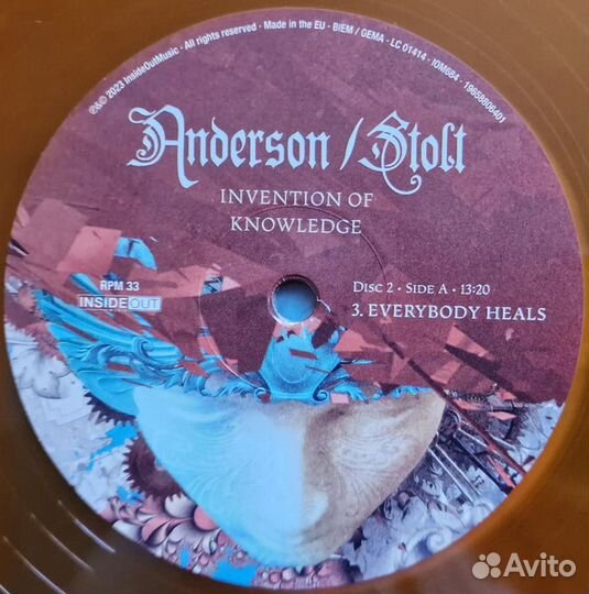 Anderson/Stolt / Invention Of Knowledge (Coloured