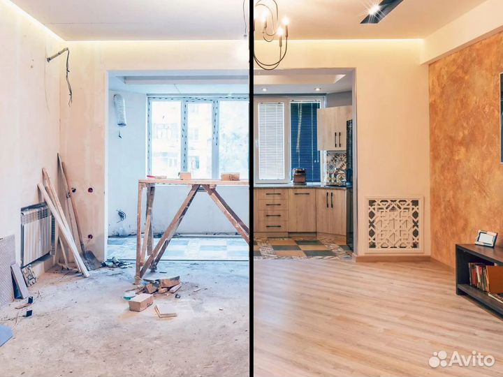 Ремонт квартир под ключ без посредников