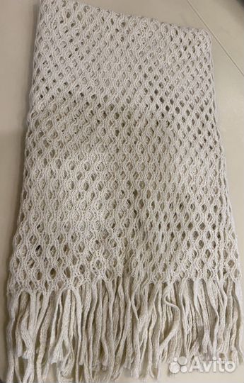 Снуд женский с бахромой