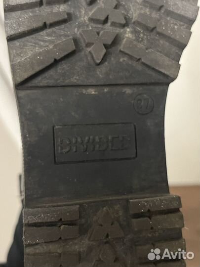 Черные ботинки челси женские 37 H&M