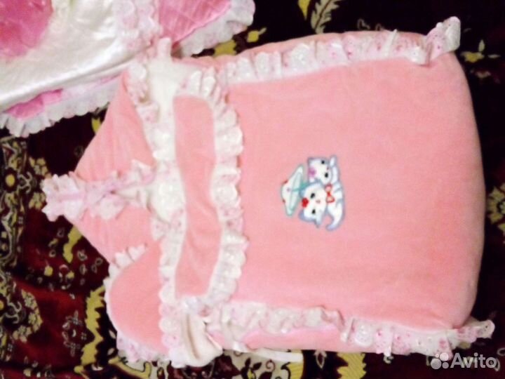 Конверт на выписку для девочки зима