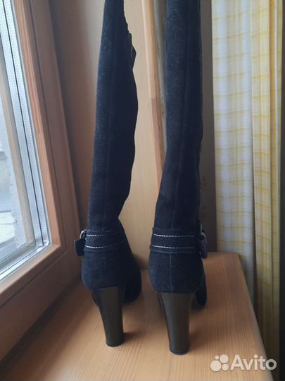 Сапоги Respect замшевые натуральные 38