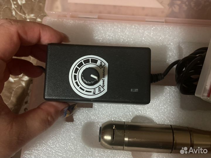 Маникюрный набор, лампа уф, пылесос, фреза