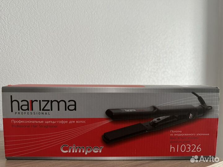 Щипцы гофре harizma