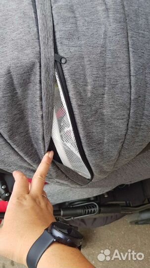 Коляска 2 в 1 Indigo мод. Indigo экокожа+текстиль