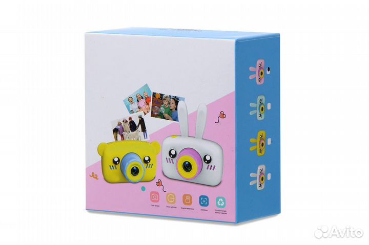 Детский цифровой фотоаппарат Мишка / заяц