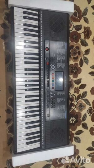 Детский синтезатор с микрофоном