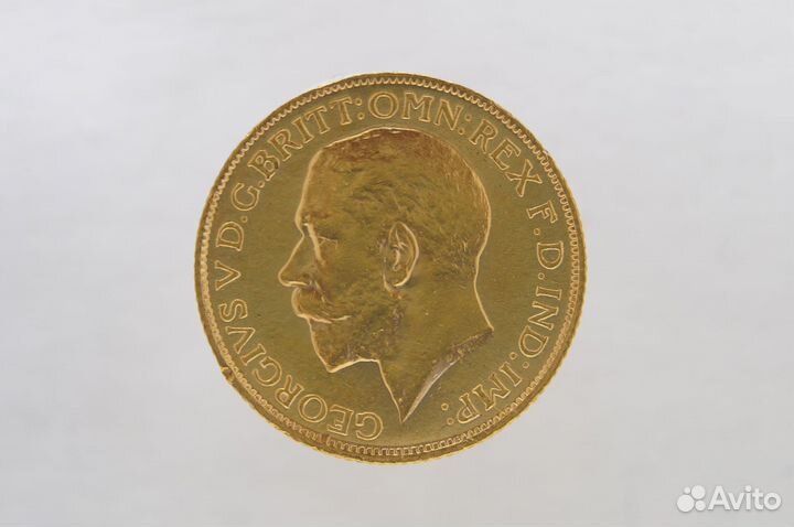 Золотая монета Великобритании соверен Георга5 1931