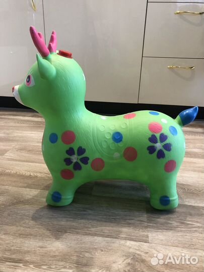 Ослик прыгун музыкальный