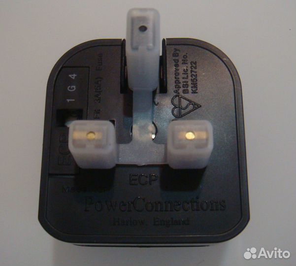 Адаптер сетевой с предохранителем UK (BS1363-5) 5A