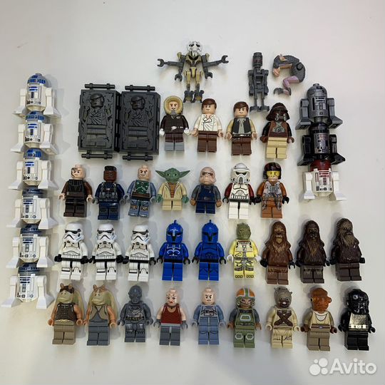 Lego Star Wars минифигурки звездные войны