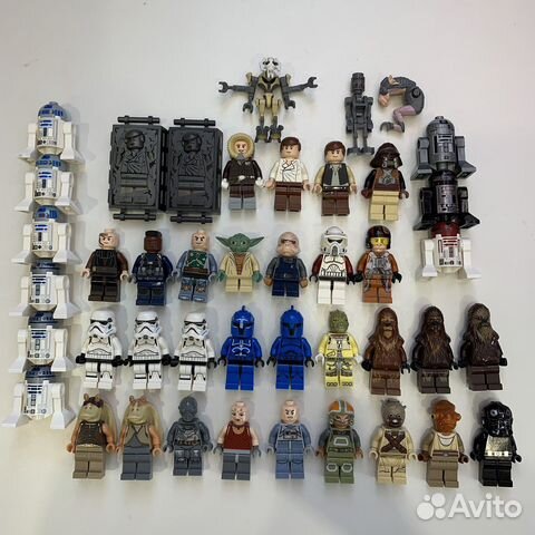 Lego Star Wars минифигурки звездные войны