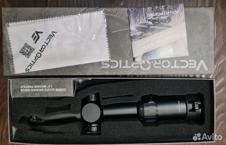 Оптический прицел vector optics constructine 1-6