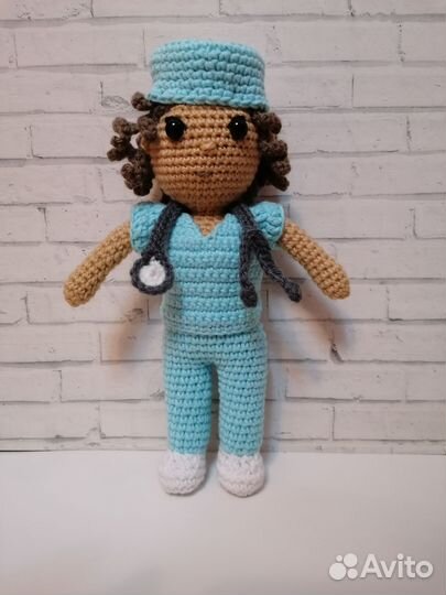 Кукла-врач акушер, детский врач подарок