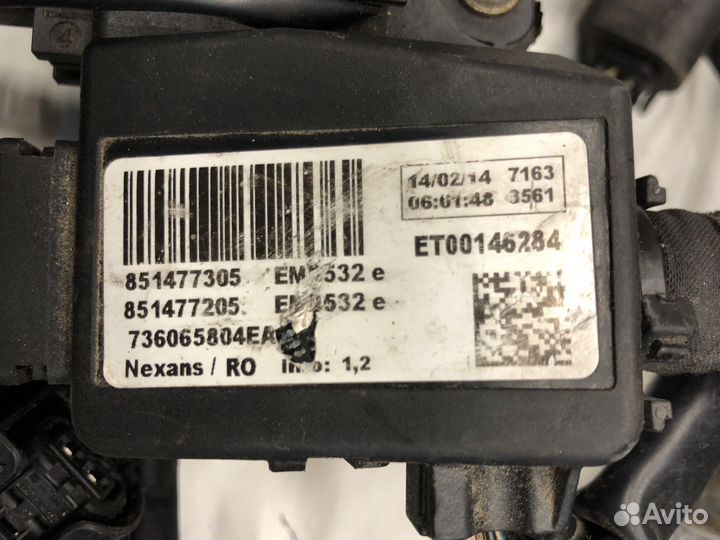 Проводка двигателя BMW F10 F1 N47 2.0d 2014г