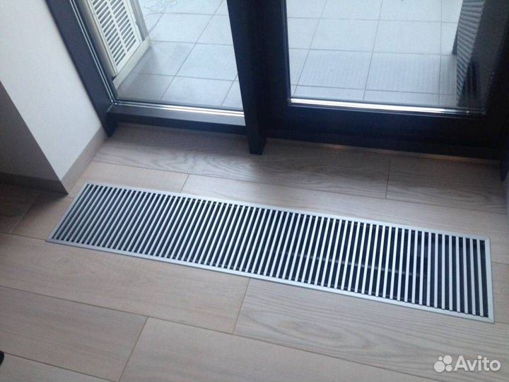 Внутрипольные конвектора techno