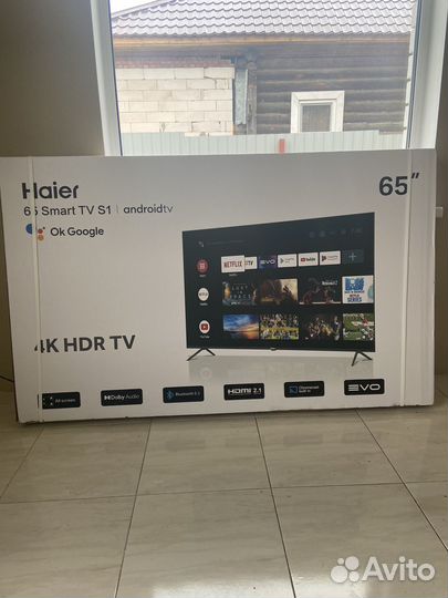 Новый телевизор Haier