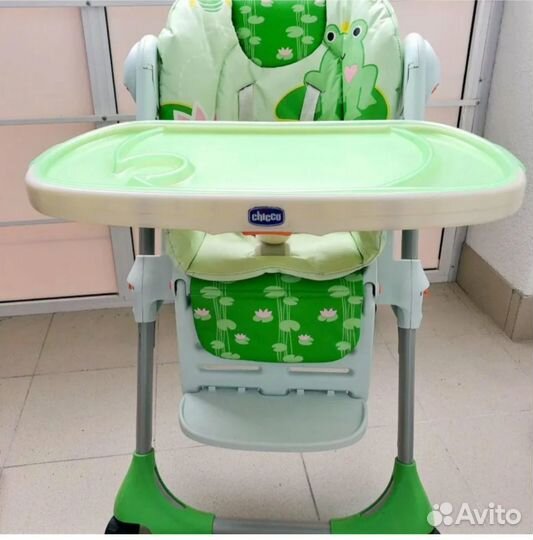 Стульчик chicco polly 2 в 1 для кормления