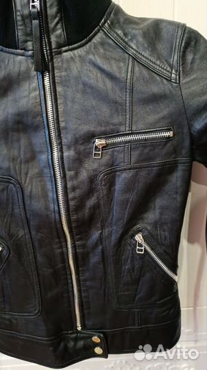 Кожаная куртка love republic