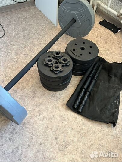 Штанга и гантели