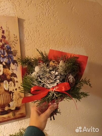 Новогодние букеты