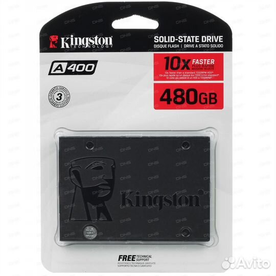 SSD накопитель 2.5 480GB kingstone