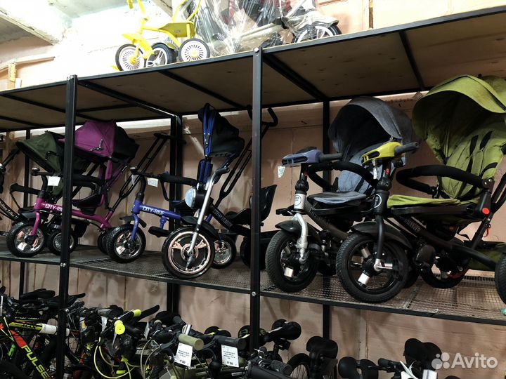 Трехколесные велосипеды