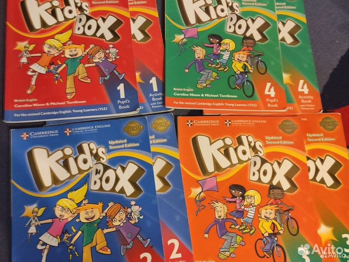 Kids box 1 2 3 4