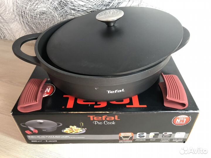 Сотейник Tefal Pro Cook 28 см с крышкой