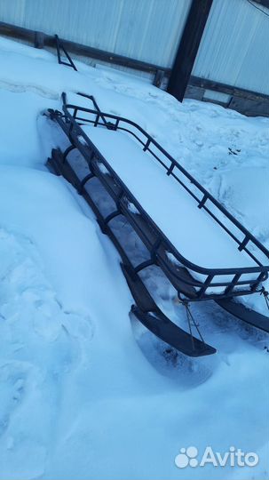 Сани для снегохода
