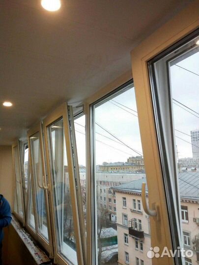Окна балконы