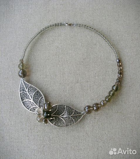 Комплект с раухтопазом 