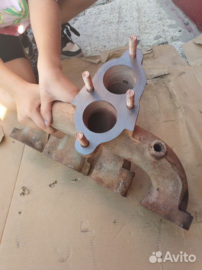 Выпускной коллектор Газель 405,406,409 евро 2