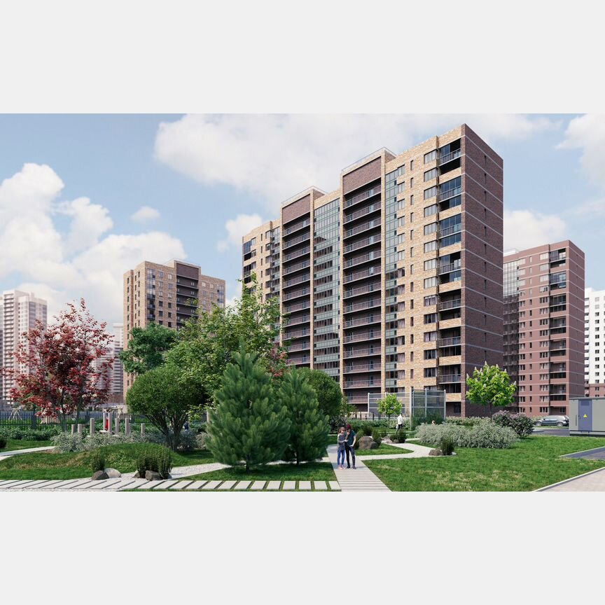 1-к. квартира, 38,5 м², 2/27 эт.