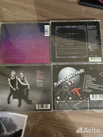 CD Jedward, Ellie Goulding, Tokio Hotel