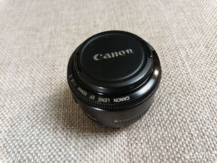 Объектив Canon EF 50mm f 1 8 ii