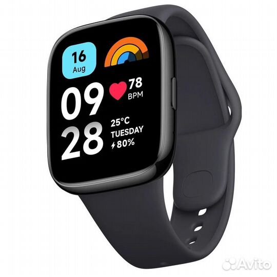 Смарт-часы Xiaomi Redmi Watch 3 Active Black, GL