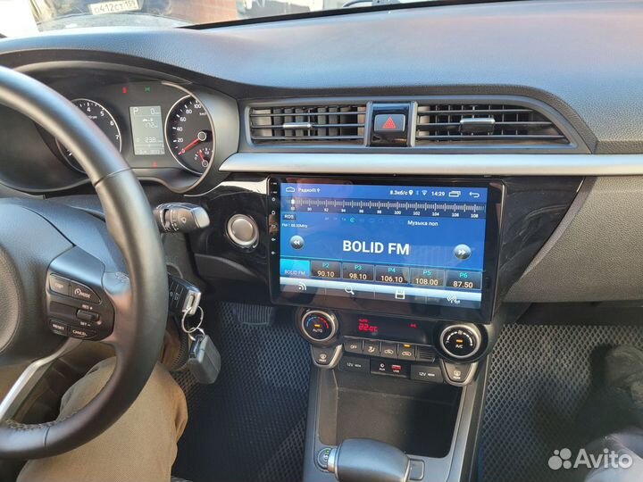 Android магнитола 10 Kia Rio 2017-2020, есть Teyes