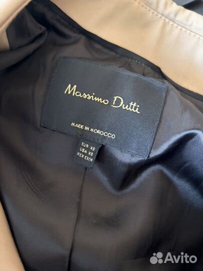 Плащ Massimo dutti новый тренч женский xs