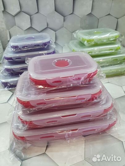 Контейнер силиконовый пищевой