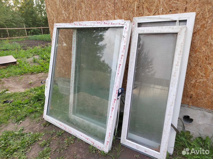 Окна пластиковые бу